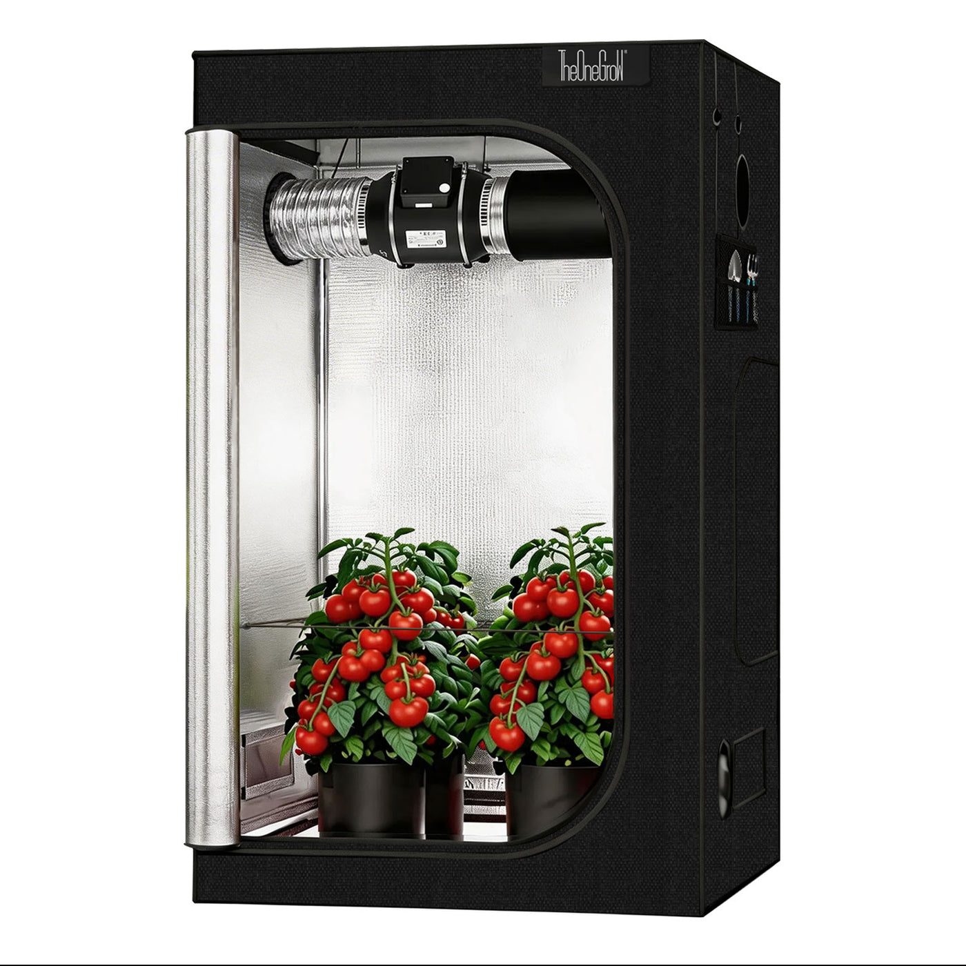 4x4 Grow Tent Kit with Ventilation System