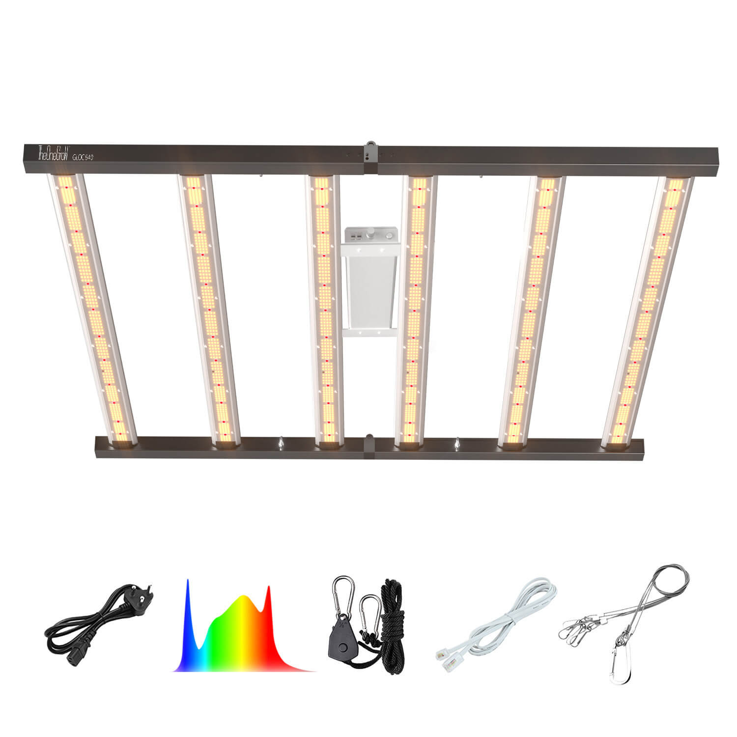 High Efficacy OC 640 Full Spectrum LED Grow Light Bar 640W