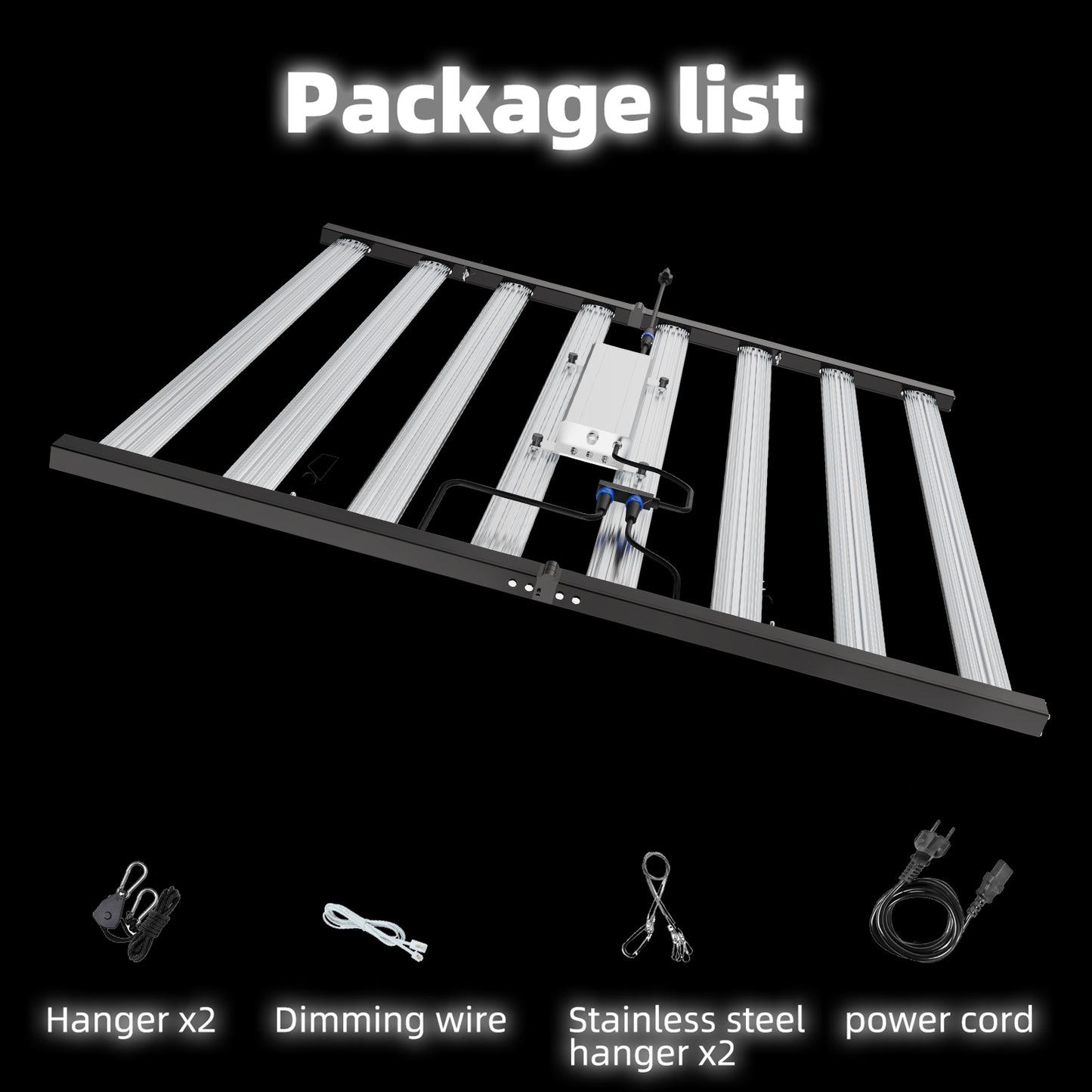 led grow light, 800W, theonegrow, packing list