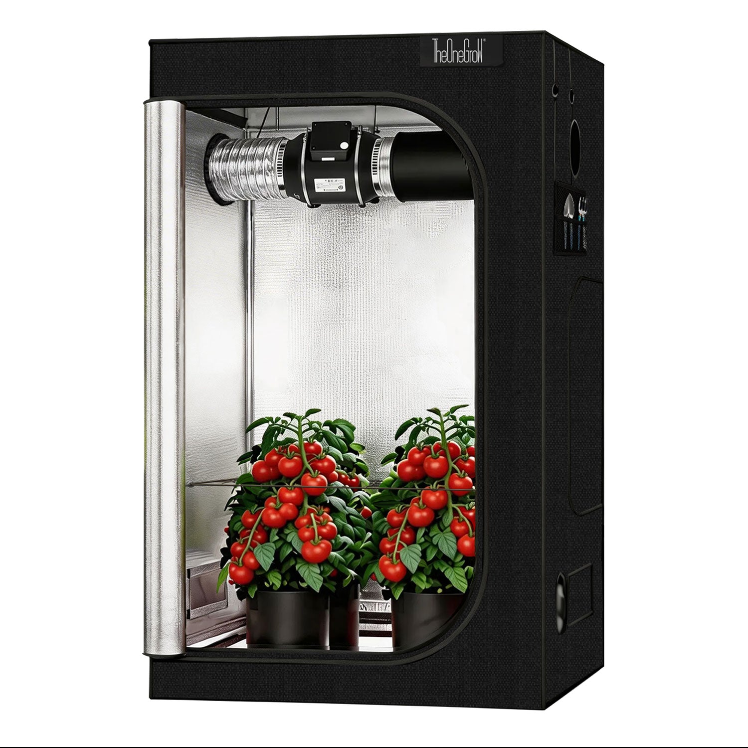 4x4 Grow Tent Kit with Ventilation System