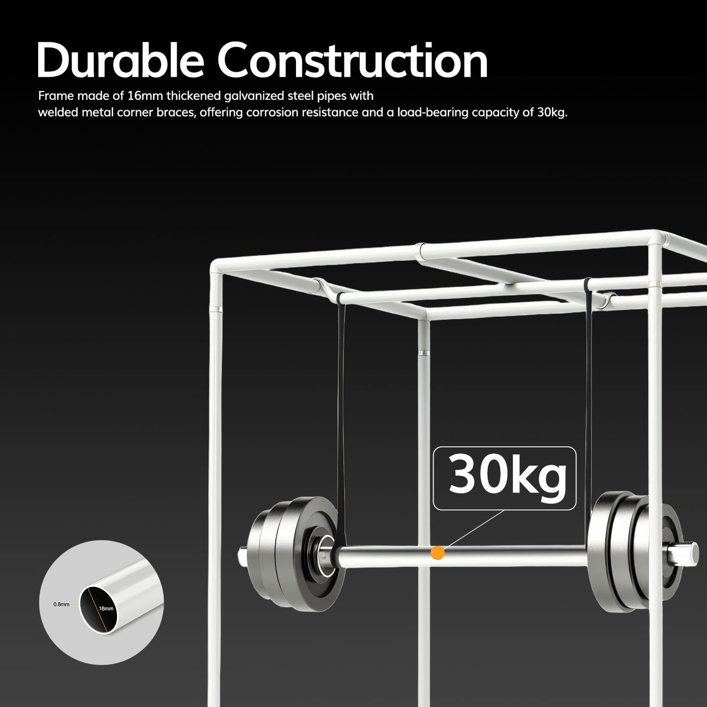 4x4 Grow Tent Kit with Ventilation System