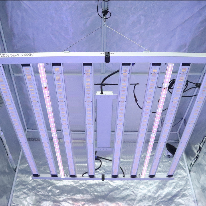 TheOneGrow UV+FR Supplemental Light for Blooming Stage – 60W UV+Far Red Spectrum Booster, Increases Flowering Yield for Home & Commercial Growers (Compatible with 800W Foldable Lights)
