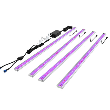 TheOneGrow UV+FR Supplemental Light for Blooming Stage – 60W UV+Far Red Spectrum Booster, Increases Flowering Yield for Home & Commercial Growers (Compatible with 800W Foldable Lights)