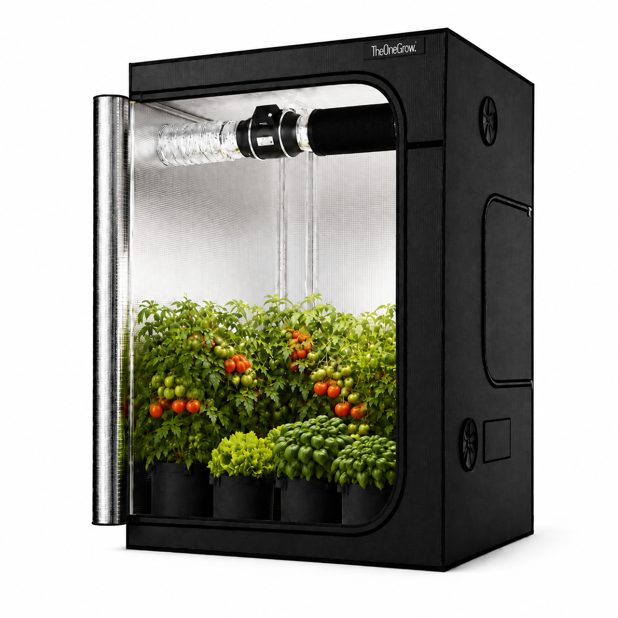 5x5 Grow Tent Kit with Ventilation System