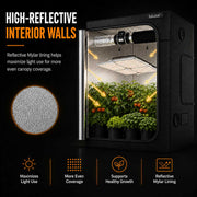 5x5 Grow Tent Kit with Ventilation System