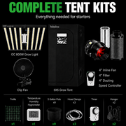 5x5 Complete Grow Tent Kit