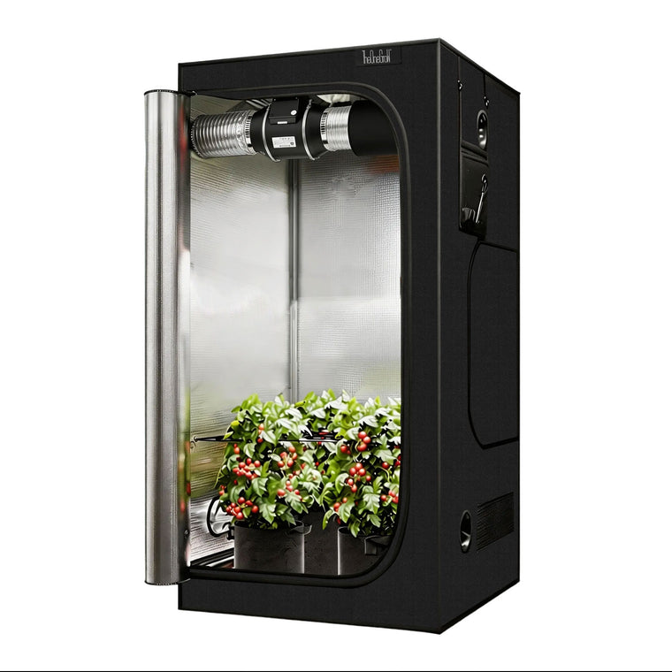 3x3 grow tent kit with ventilation system