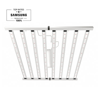10% OFF！ OC 800 Foldable Full Spectrum LED Grow Light for 4x4 & 5x5 Tent, High PPFD