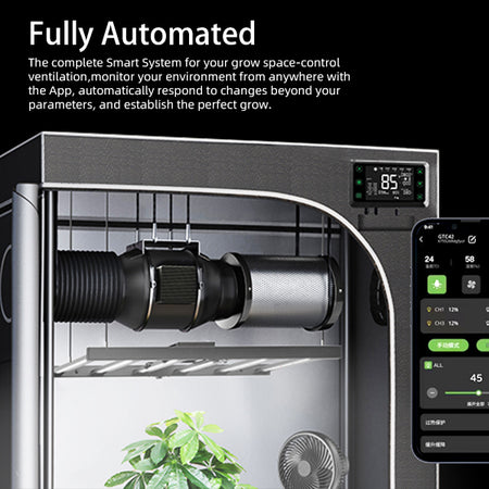 Grow Tent Controller | VPD, Fan & Light Control